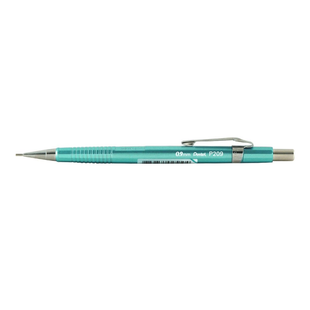 Pentel P209 Sharp Mechanical Pencil 0.9mm Metallic Blue Green