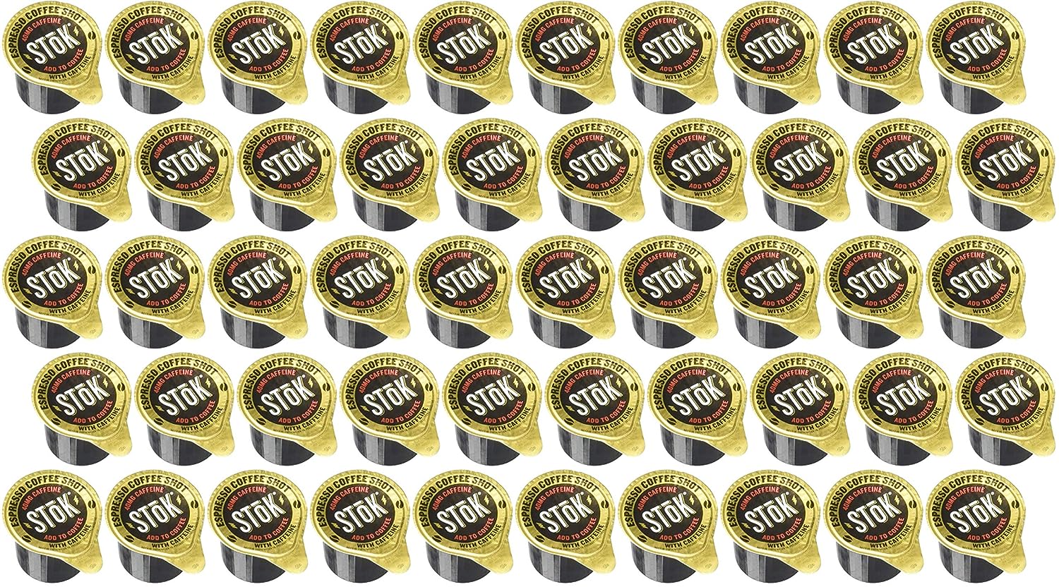 50 StoK Caffeinated Black Coffee Shots