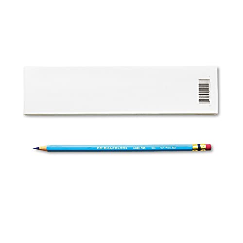 Prismacolor 20028 Col-Erase Pencil w/Eraser Non-Photo Blue Lead/Barrel Dozen