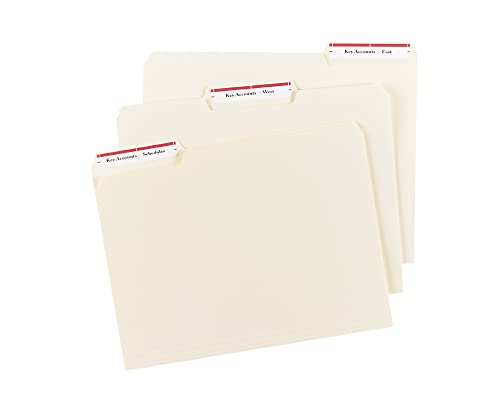 Avery Red File Folder Labels for Laser and Inkjet Printers with ...