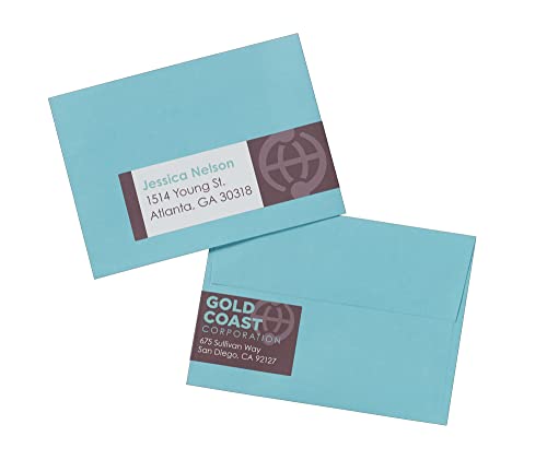 Avery Printable Wraparound Rectangle Labels 7.85" x 1.75" Textured ...