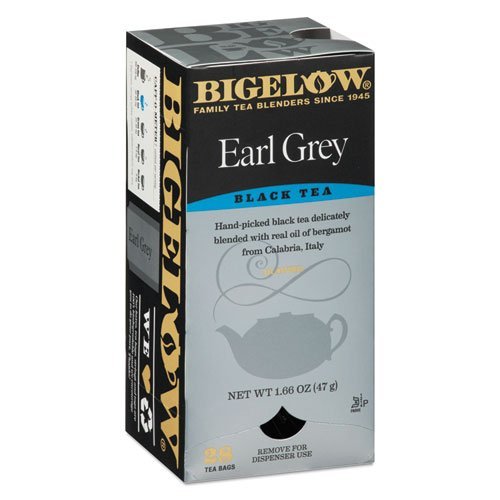 Bigelow Earl Grey Tea Bags 28-Count Boxes (Pack of 6) Black Tea Bags with Oil of Bergamot All Natural Gluten Free Rich in Antioxidants