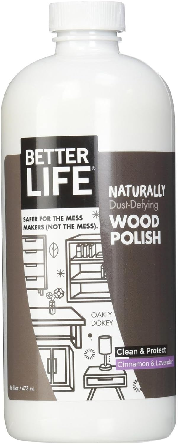 Better Life Oak-Y Dokey Wood Cleaner & Polish - 16 oz - Cinnamon & Lavender