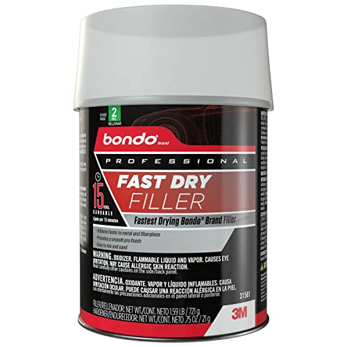 Bondo 3M Professional Fast Dry Filler (Quart)