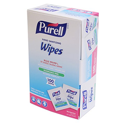 The Gojo Industries Incorporated MCK42731800 - Sanitizing Skin Wipe Purell Individual Packet Alcohol (Ethyl) Alcohol Scent (23614752)