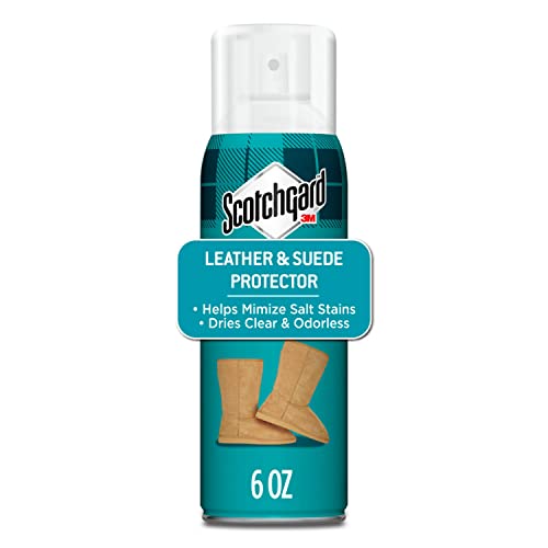Scotchgard Suede & Nubuck Protector, Helps Repel Water, Designed to Block Out Rain, Sleet and Snow, Ideal for Use on Footwear, Coats, Backpacks, Accessories, 6 Ounces