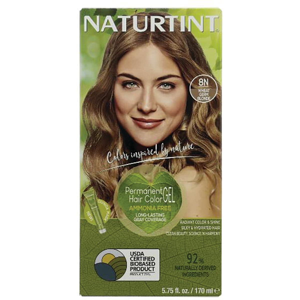 Naturtint Permanent Hair Color 8N Wheat Germ Blonde (Pack of 1)