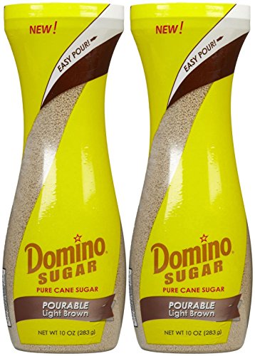 Domino Light Brown Sugar, Pourable, 10 oz, 2 pk