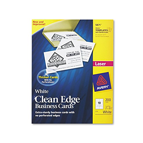 AVE5871 - Avery Clean Edge Business Card