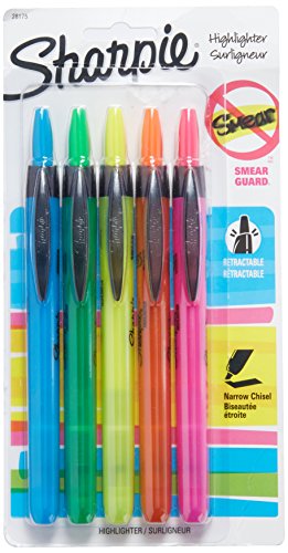 SAN28175PP - Sharpie Retractable Highlighters