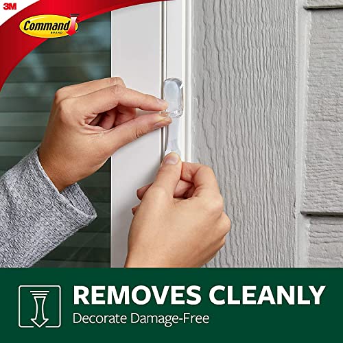 Command Outdoor Rope Light Clips with Foam Strips\ Clear\ 3 Pack\ 36