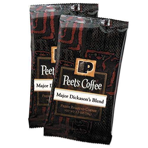 'Peet''s Coffee & Tea 504916 Coffee Portion Packs\ Major Dickason''s Blend\ 2.5 Oz Frack Pack\ 18/Box'