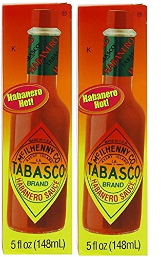 2 Pack Tabasco Habanero Pepper Sauce (5 Ounce ( Pack of 2))