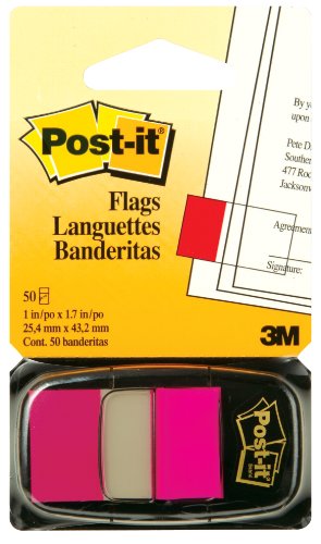 thumbnail image 2 of Page Markers Post-it Flags - 100 Assorted Pastel Flags With Dispenser, 0.5 X 1.7 Inches Study Supplies 2 of 13