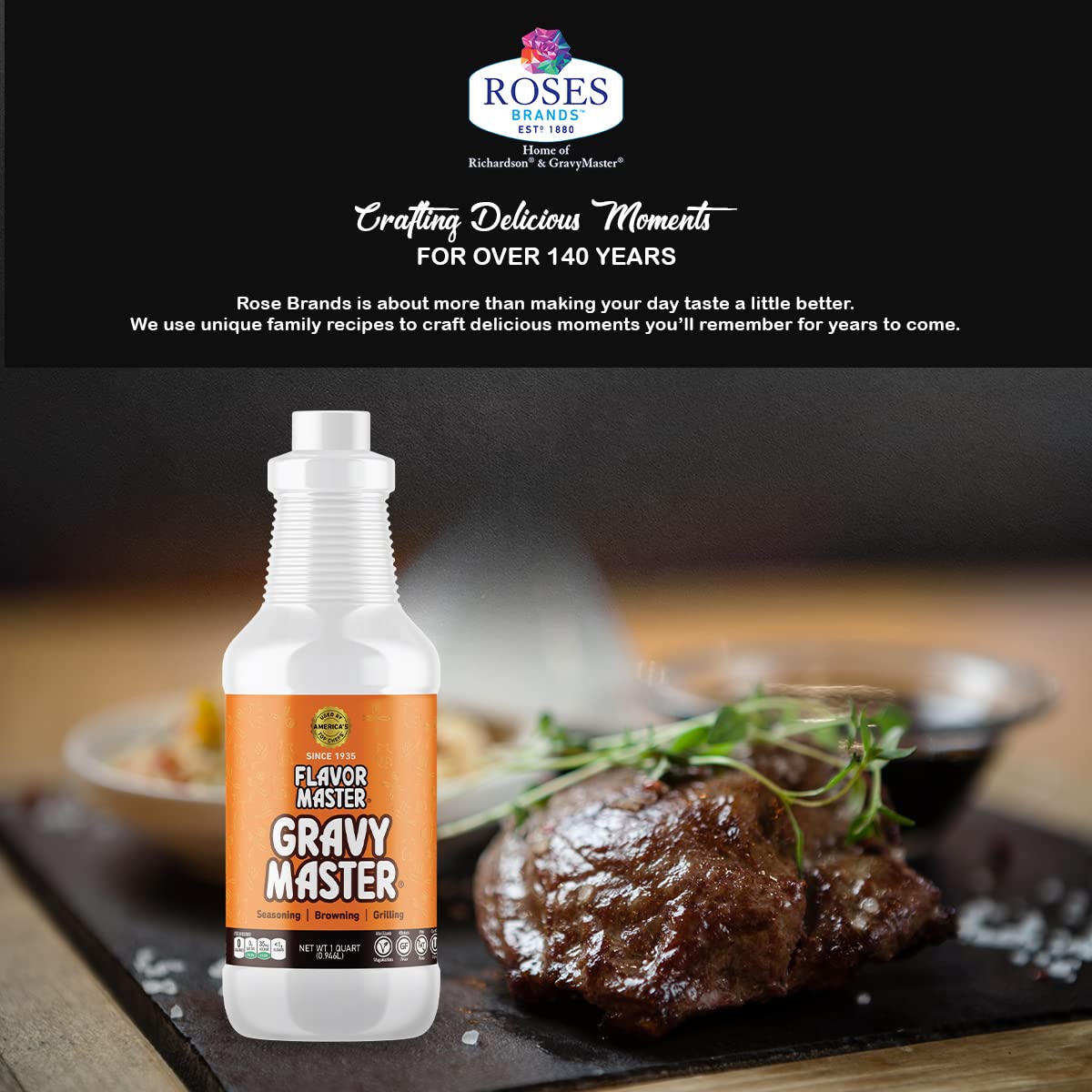 Gravy Master Grilling, Seasoning and Browning Sauce Ready to Use 1