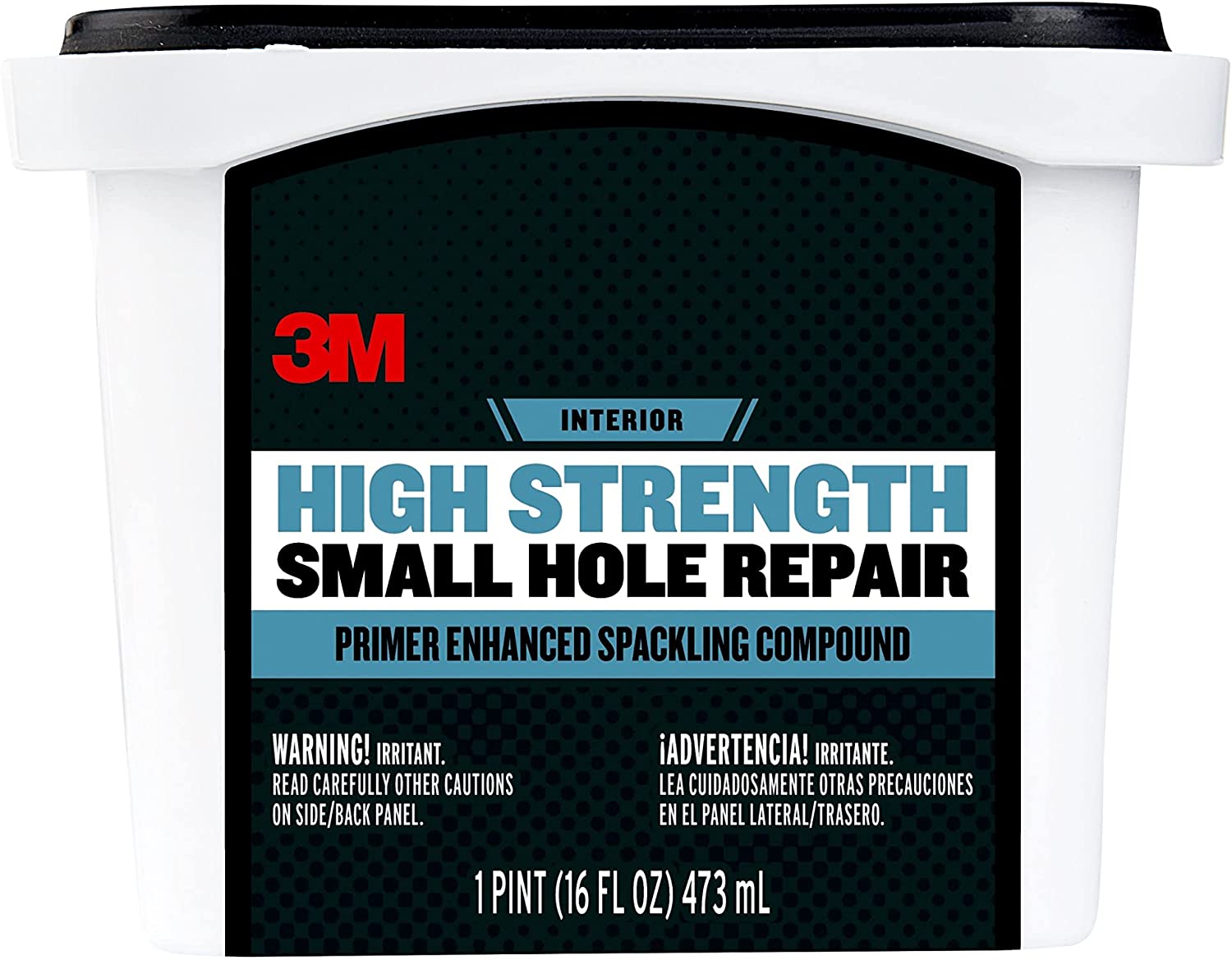 3M SHR-16-BB Small\ 16 oz\ Drywall High Strength Hole Repair Kit\ 16 Fl Oz (Pack of 1)\ Gray\ 16 Ounce
