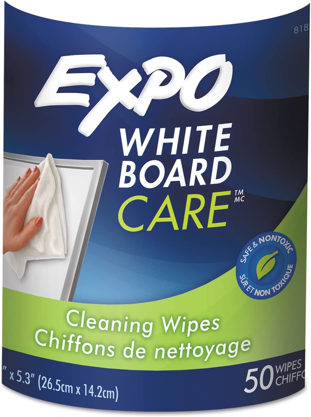 Dry-Erase Board-Cleaning Wet Wipes