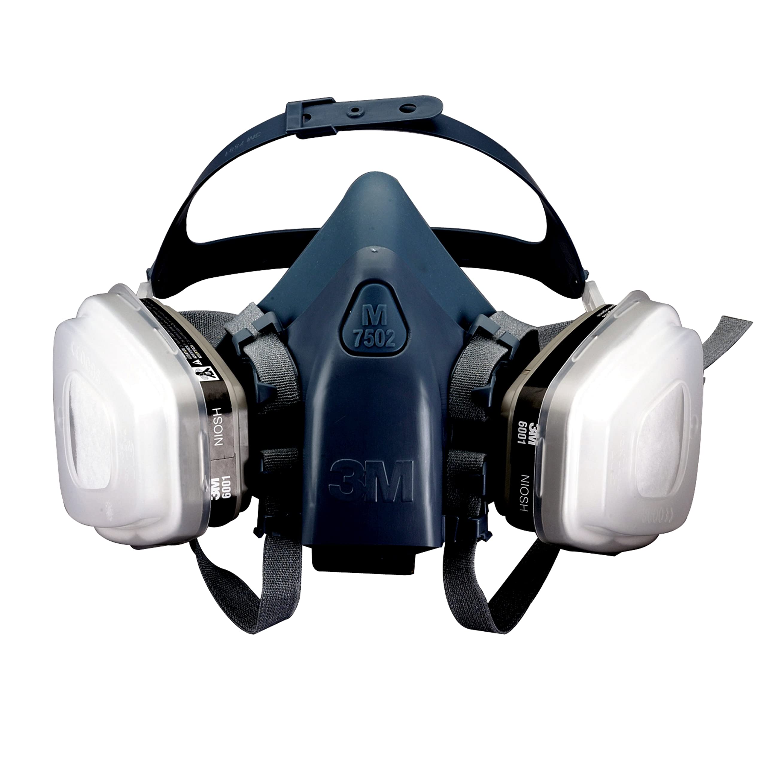 3M Professional Paint Respirator, Recommended For Spray Painting And Jobs With Solvents, Long Lasting Comfort, Medium, N95, 7512PA1-A