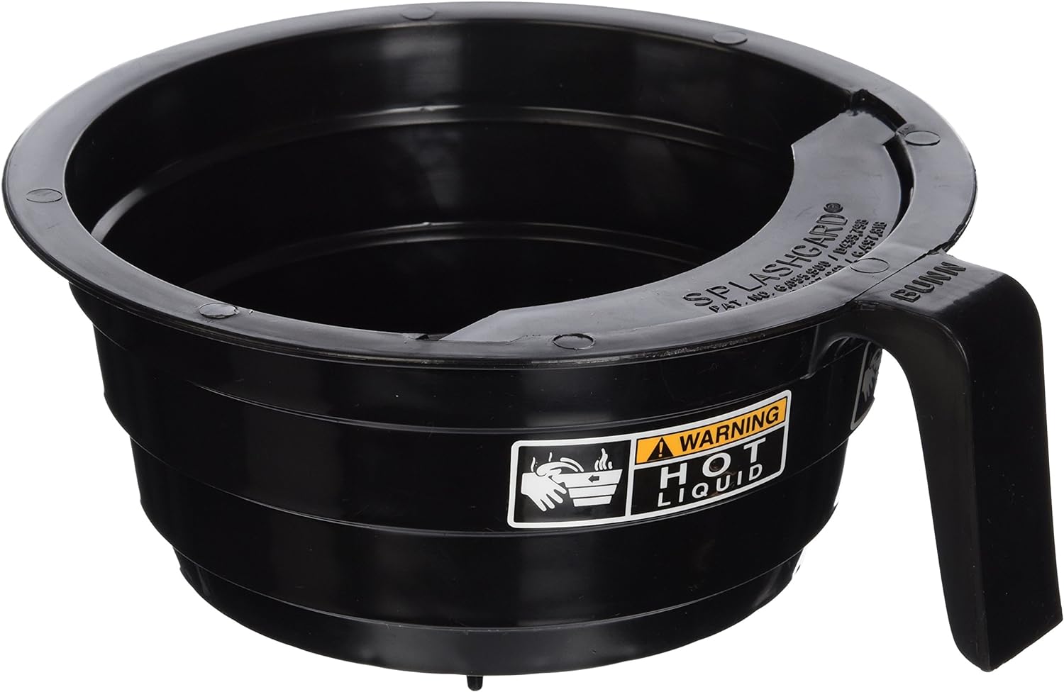 Bunn 20583.0003 Black Plastic Funnel with Decals