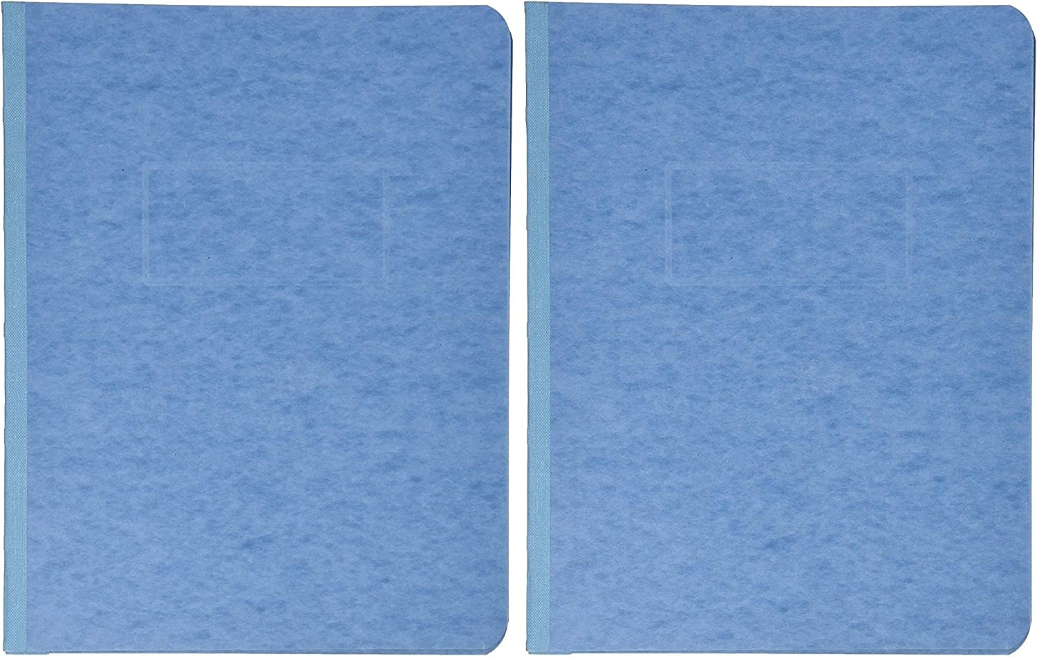 ACCO Pressboard Report Cover, Side Bound, Tyvek Reinforced Hinge, 8.5 Inch Centers, 3 Inch Capacity, Letter Size, Light Blue (A7025972A) Pack of 2