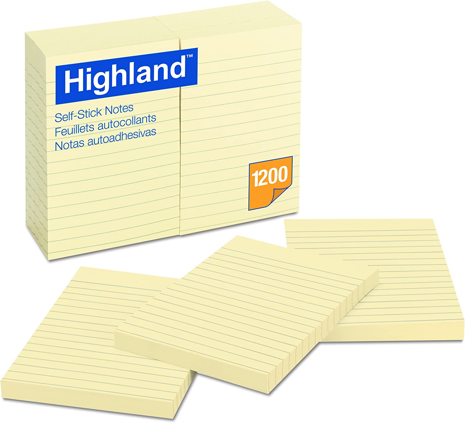 3M Adhesive Note Pads (MMM6609YW)