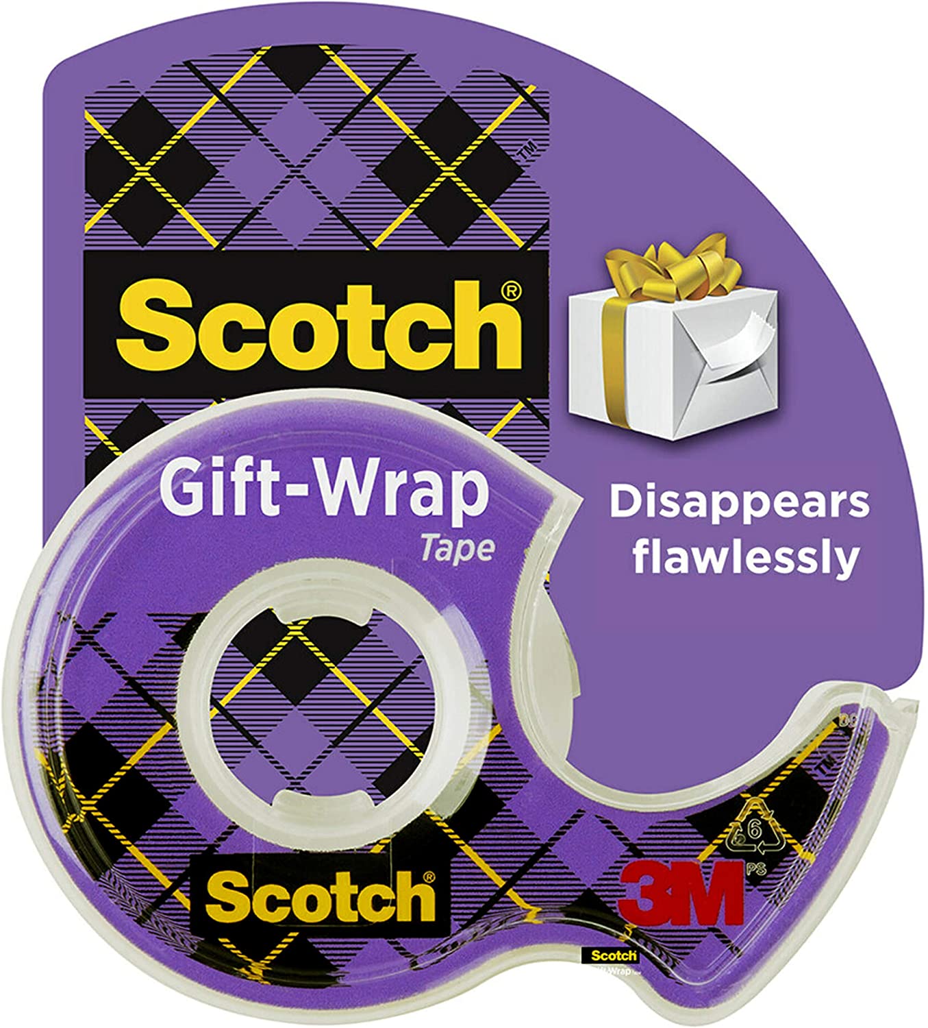 3M Giftwrap Tape\ 3/4 in x 650 Inches (15)