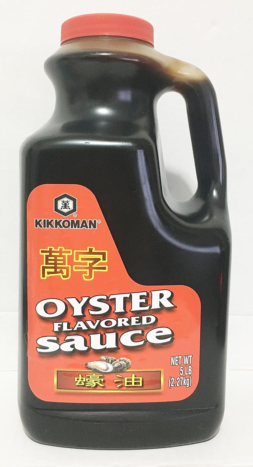 Kikkoman Oyster Flavored Sauce Red Label, 5 Pound