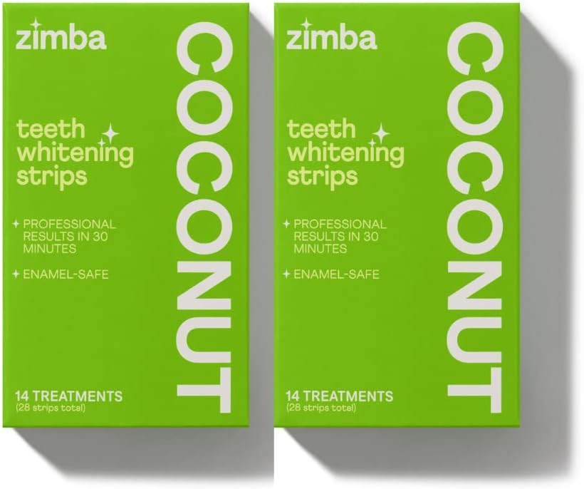 Zimba Teeth Whitening Strips for Teeth Coralport
