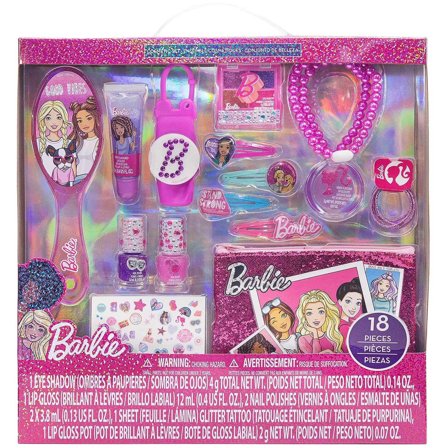 BARBIE MAKE UP, LINDO LAPTOP COM MAIS DE 50 SOMBRAS E GLOSS